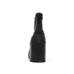 Baskets Noires Femme Converse Chuck 70 De Luxe Heel
