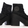 Baskets Noires Femme Converse Chuck 70 De Luxe Heel