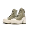 Baskets Kaki Femme Converse Chuck 70 De Luxe