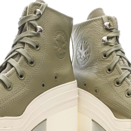 Baskets Kaki Femme Converse Chuck 70 De Luxe