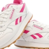 Baskets Blanches/Roses Femme Reebok Classic Lthr 100034123