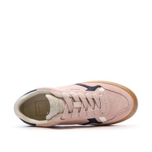 Baskets Roses Femme Pepe jeans Travis Retro