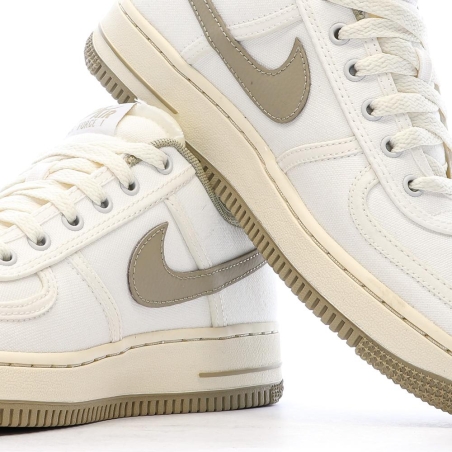 Air Force 1 '07 Blanc/Taupe Femme Nike
