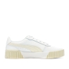 Baskets Beige/Blanc Femme Puma Carina