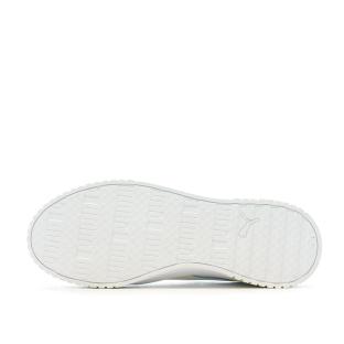 Baskets Beige/Blanc Femme Puma Carina