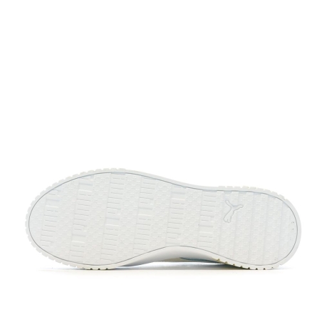 Baskets Beige/Blanc Femme Puma Carina