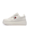 Baskets Beiges Femme Tommy Hilfiger Retro