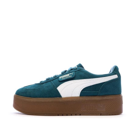 Baskets Bleu Canard Femme Puma Palermo Elevata