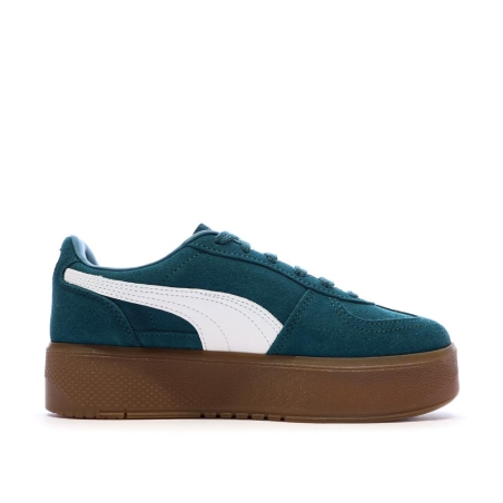 Baskets Bleu Canard Femme Puma Palermo Elevata