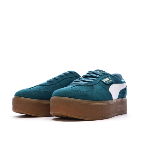 Baskets Bleu Canard Femme Puma Palermo Elevata