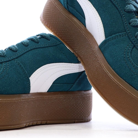 Baskets Bleu Canard Femme Puma Palermo Elevata