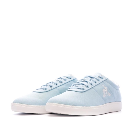 Baskets Bleues Femme Le Coq Sportif Court One