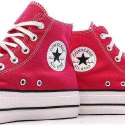 Baskets Roses Femme Converse Chuck Taylor All Star Lifts