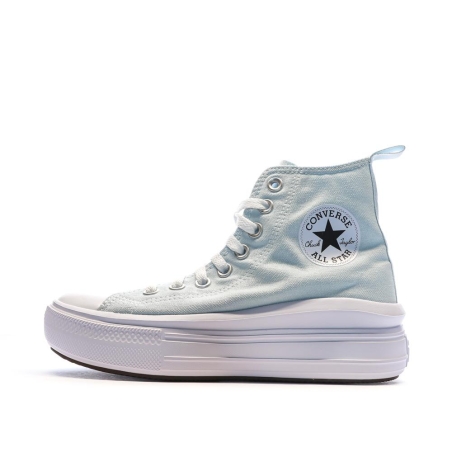 Baskets Bleu Ciel Femme Converse Chuck Taylor All Star Move