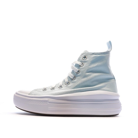 Baskets Bleu Ciel Femme Converse Chuck Taylor All Star Move