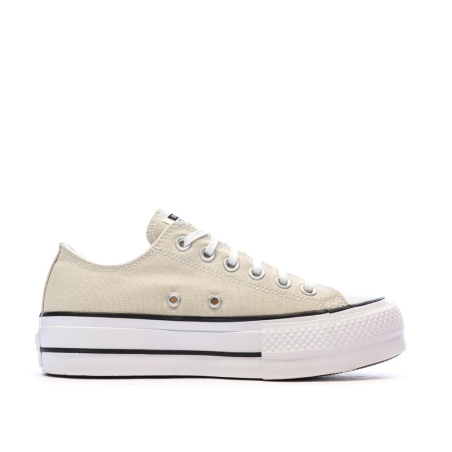 Baskets Beige Femme Converse Chuck Taylor All Star Lift