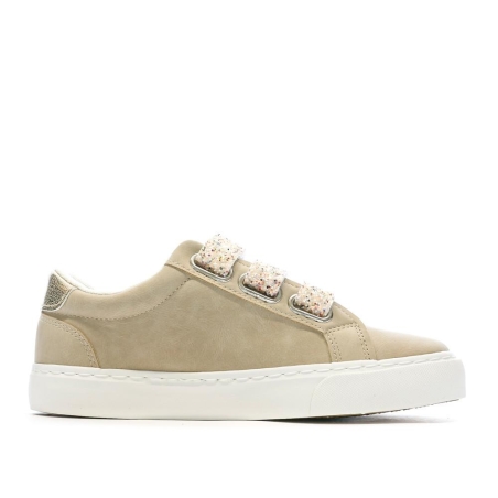 Baskets Beige Femme Kaporal Tippy