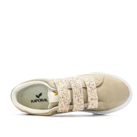 Baskets Beige Femme Kaporal Tippy