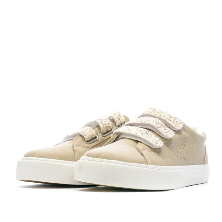 Baskets Beige Femme Kaporal Tippy