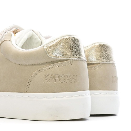 Baskets Beige Femme Kaporal Tippy