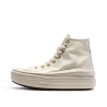 Baskets Blanches/Dorées Femme Converse All Star Move Tonal