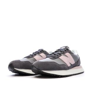 Baskets Grises/Roses Femme New Balance 237