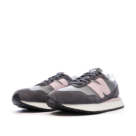 Baskets Grises/Roses Femme New Balance 237