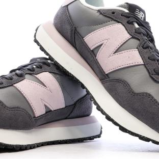 Baskets Grises/Roses Femme New Balance 237