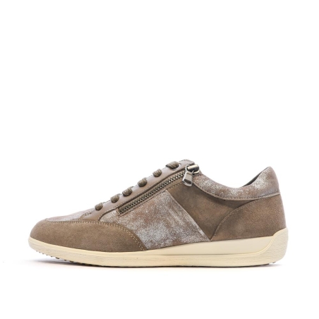 Baskets Marrons Femme Geox Myria
