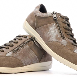 Baskets Marrons Femme Geox Myria