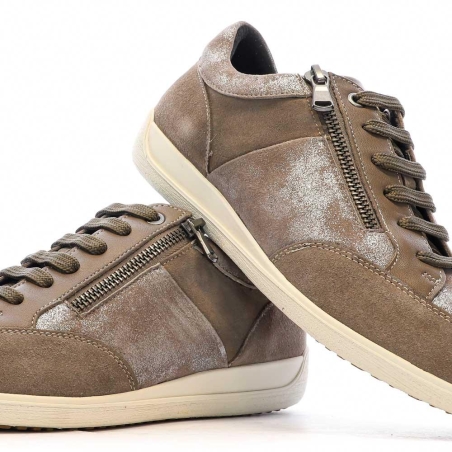 Baskets Marrons Femme Geox Myria