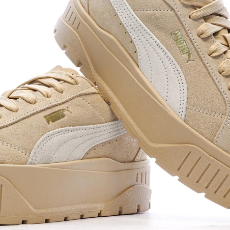 Baskets Beige Femme Puma Karmen