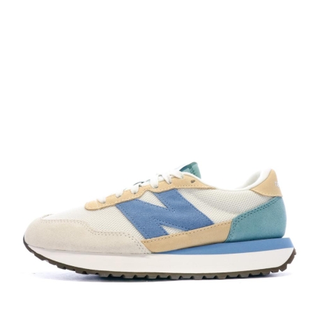 WS237 Baskets Beige/Bleu Femme New Balance