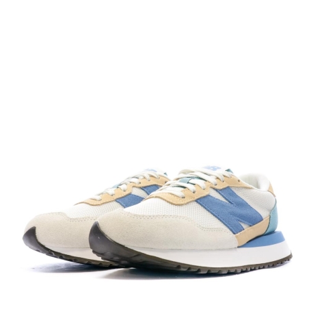 WS237 Baskets Beige/Bleu Femme New Balance