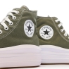 Baskets Kaki Femme Converse Chuck Taylor All Star Move