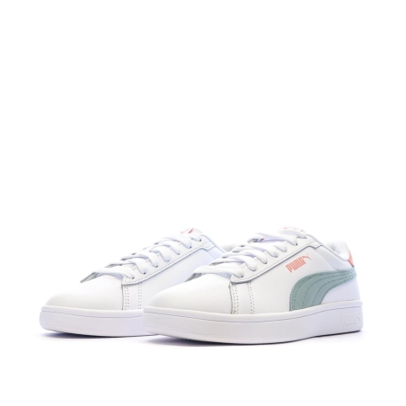 Baskets Blanc Femme Puma Smash 3.0