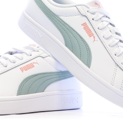 Baskets Blanc Femme Puma Smash 3.0