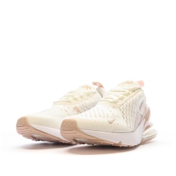 Baskets Blanches/Rose Femme Nike Air Max 270