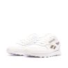 Baskets Blanc/Marron Femme Reebok Classic Leather