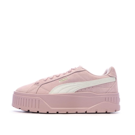Baskets Rose Femme Puma Karmen