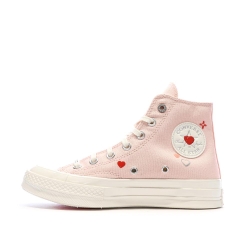 Baskets Roses Clair Femme Converse Chuck 70