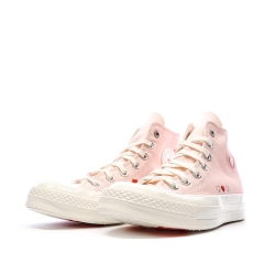 Baskets Roses Clair Femme Converse Chuck 70