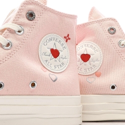 Baskets Roses Clair Femme Converse Chuck 70