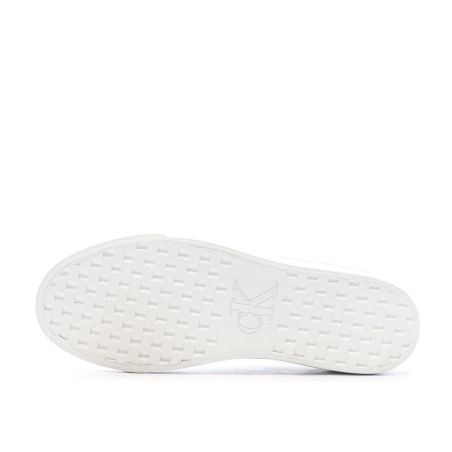 Baskets Beiges /Blanches Femme Calvin Klein Jeans Classic Cupsole Mg