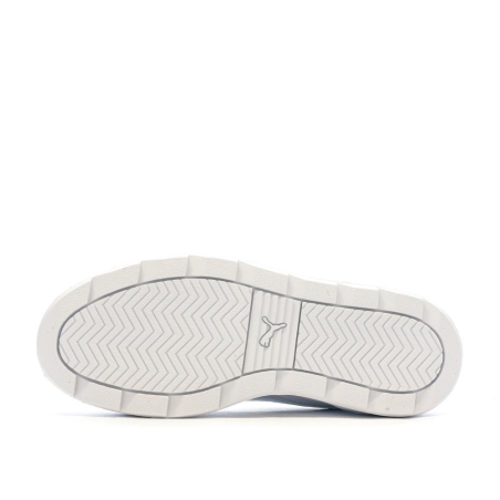 Baskets Blanches/Rose Femme Puma Karmen