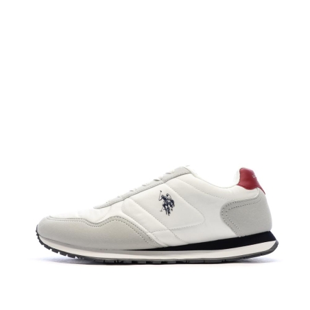 Baskets Blanches/Grises/Marines Femme US Polo ASSN FS1