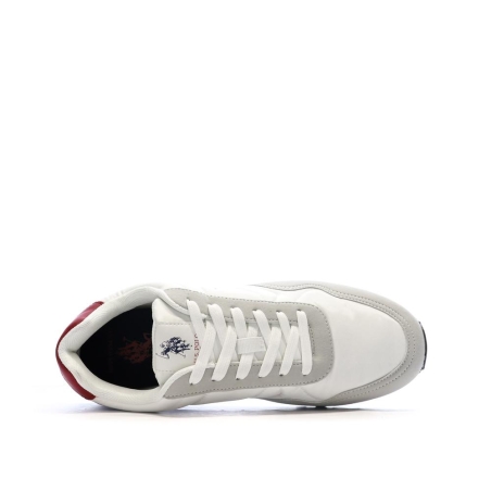 Baskets Blanches/Grises/Marines Femme US Polo ASSN FS1