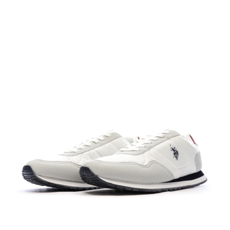 Baskets Blanches/Grises/Marines Femme US Polo ASSN FS1