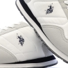 Baskets Blanches/Grises/Marines Femme US Polo ASSN FS1
