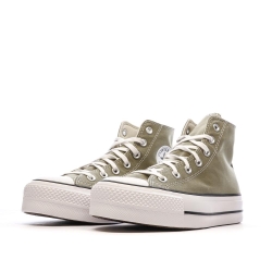 Baskets Kaki Femme Converse Chuck Taylor All Star Lift A07571C